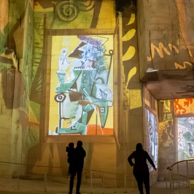 picasso oeuvres fond jaune