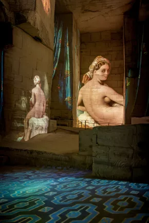 oeuvre Ingres projection