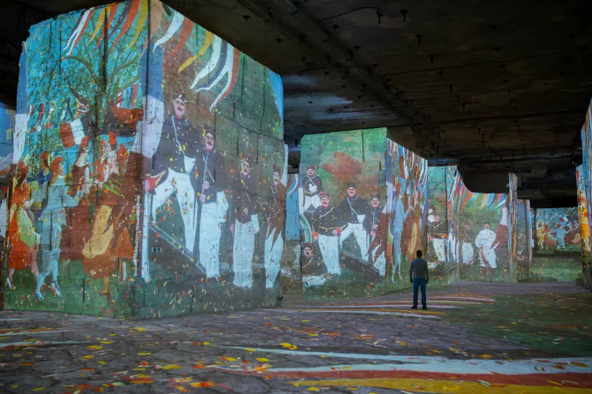 le douanier rousseau exposition immersive carrières des lumières
