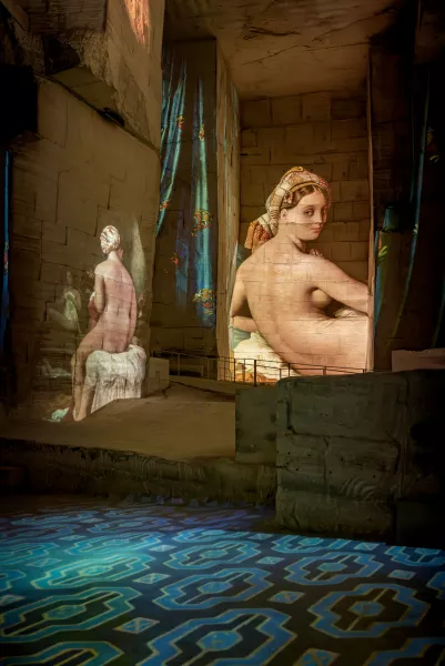 oeuvre Ingres projection