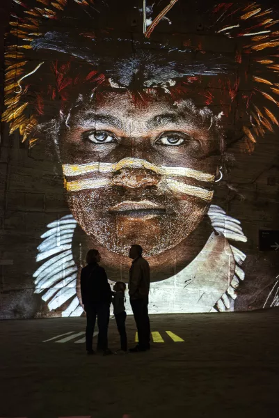 projection photo portrait homme