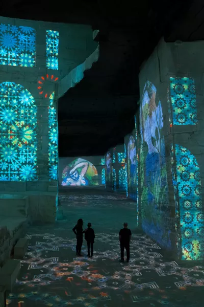 projection matisse vitraux